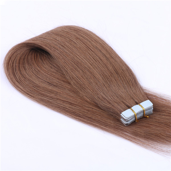 Large stock human hair tape extensions  blonde XS079